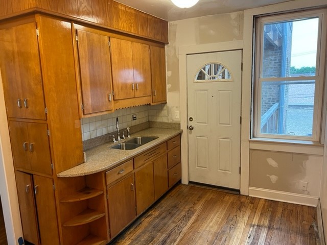 2838 West Addison Street, Unit 2S Chicago, IL 60618 - Photo 7 of 15 a bathroom with a sink and a mirror