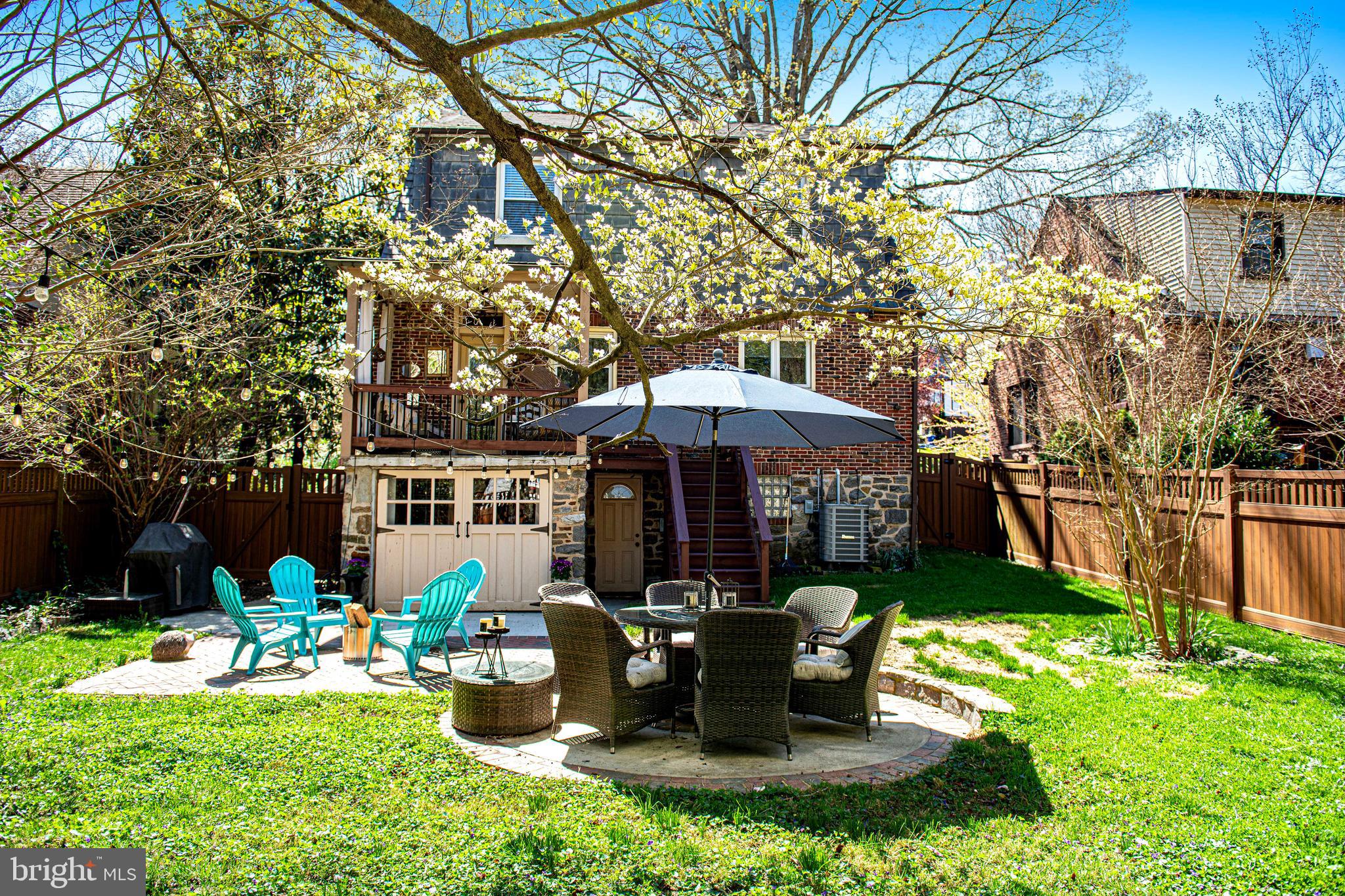 722 Anneslie Road Baltimore, MD 21212 - Photo 42 of 46 a view of a house with backyard sitting area and garden