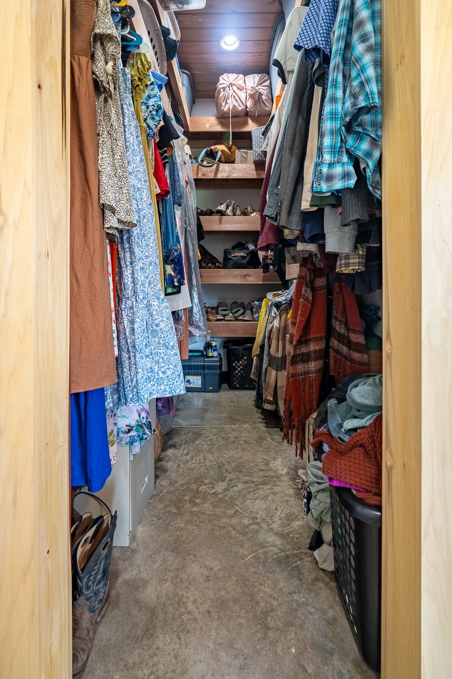 125 Ashland Road Waynesboro, TN 38485 - Photo 11 of 92 a view of walk in closet with clothes and shoes