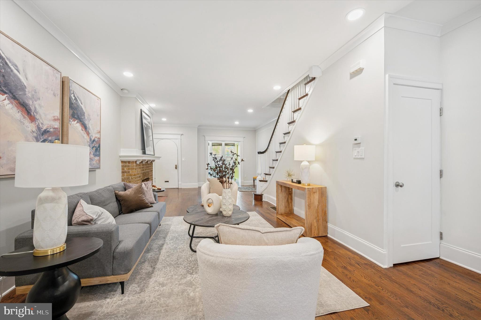 4935 Pine Street Philadelphia, PA 19143 - Photo 14 of 40 a living room with furniture and wooden floor