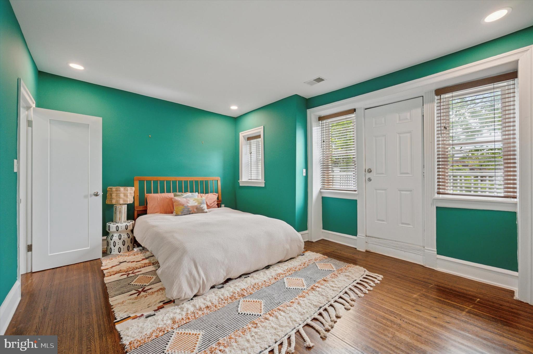 4935 Pine Street Philadelphia, PA 19143 - Photo 21 of 40 a bedroom with a bed and a window