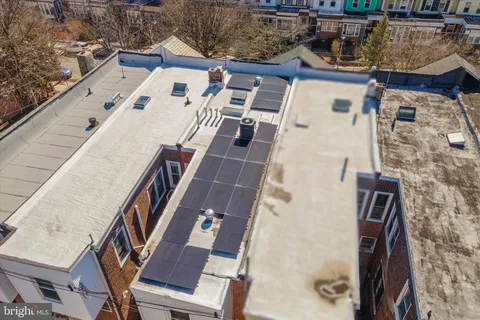 a view of roof house with wooden floor