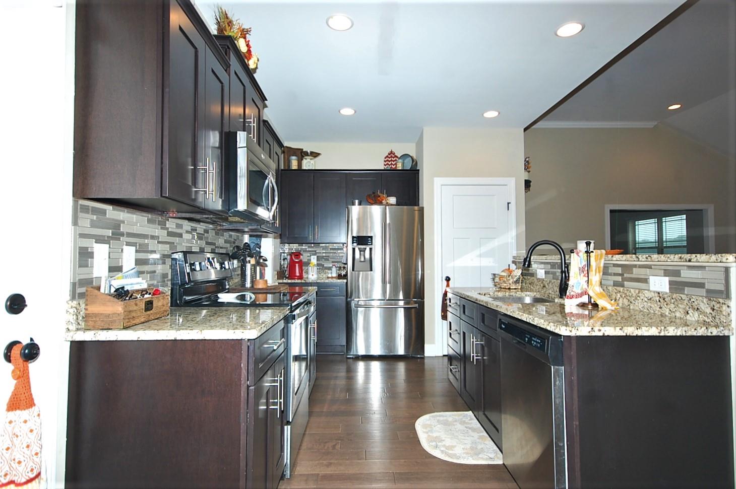2301 Bluebird Road Lebanon, TN 37087 - Photo 8 of 17 Kitchen with stainless steel fridge to remain