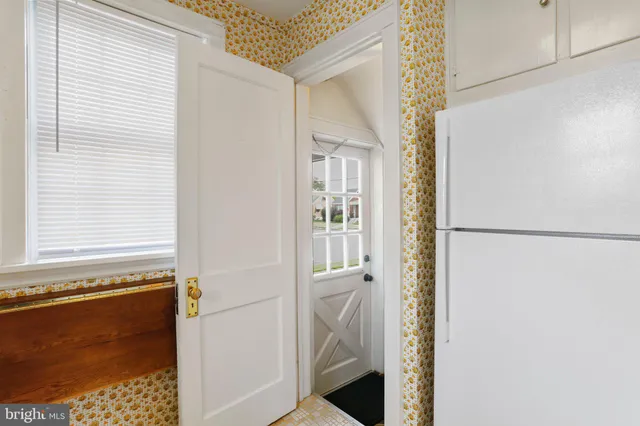 a view of front door