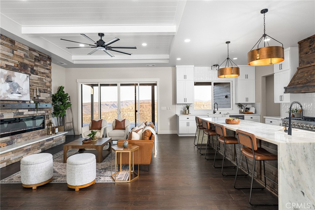 163 Valley Ridge Drive Paradise, CA 95969 - Photo 16 of 69 a living room with furniture wooden floor and a large window