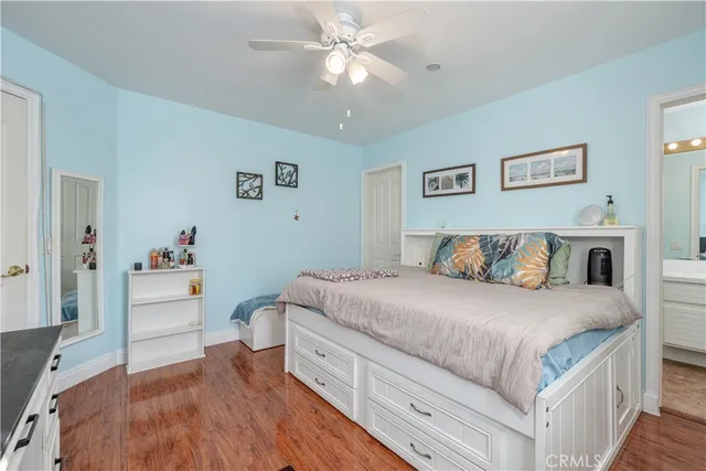 a bathroom with a sink and vanity