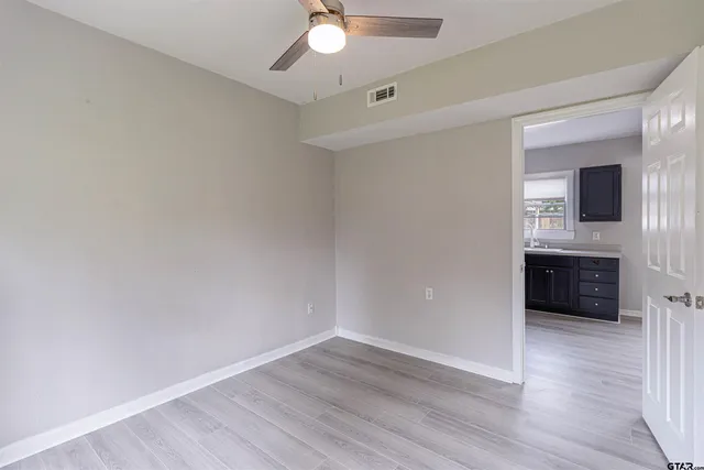 wooden floor in an empty room