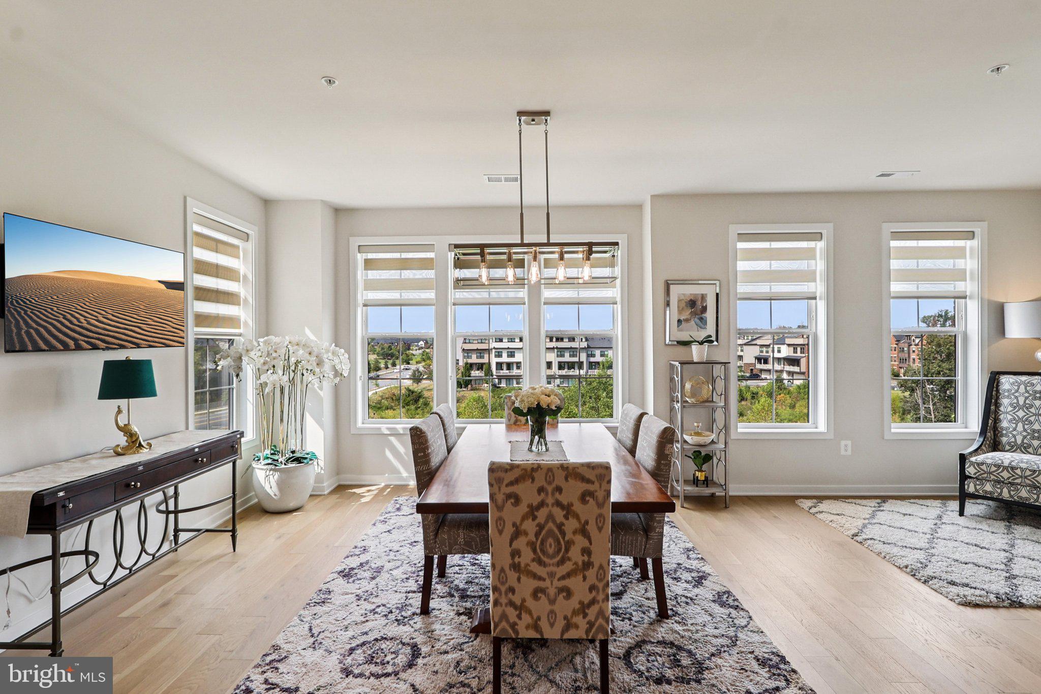 22381 Roanoke Rise Terrace Ashburn, VA 20148 - Photo 19 of 69 a living room with furniture large window and wooden floor