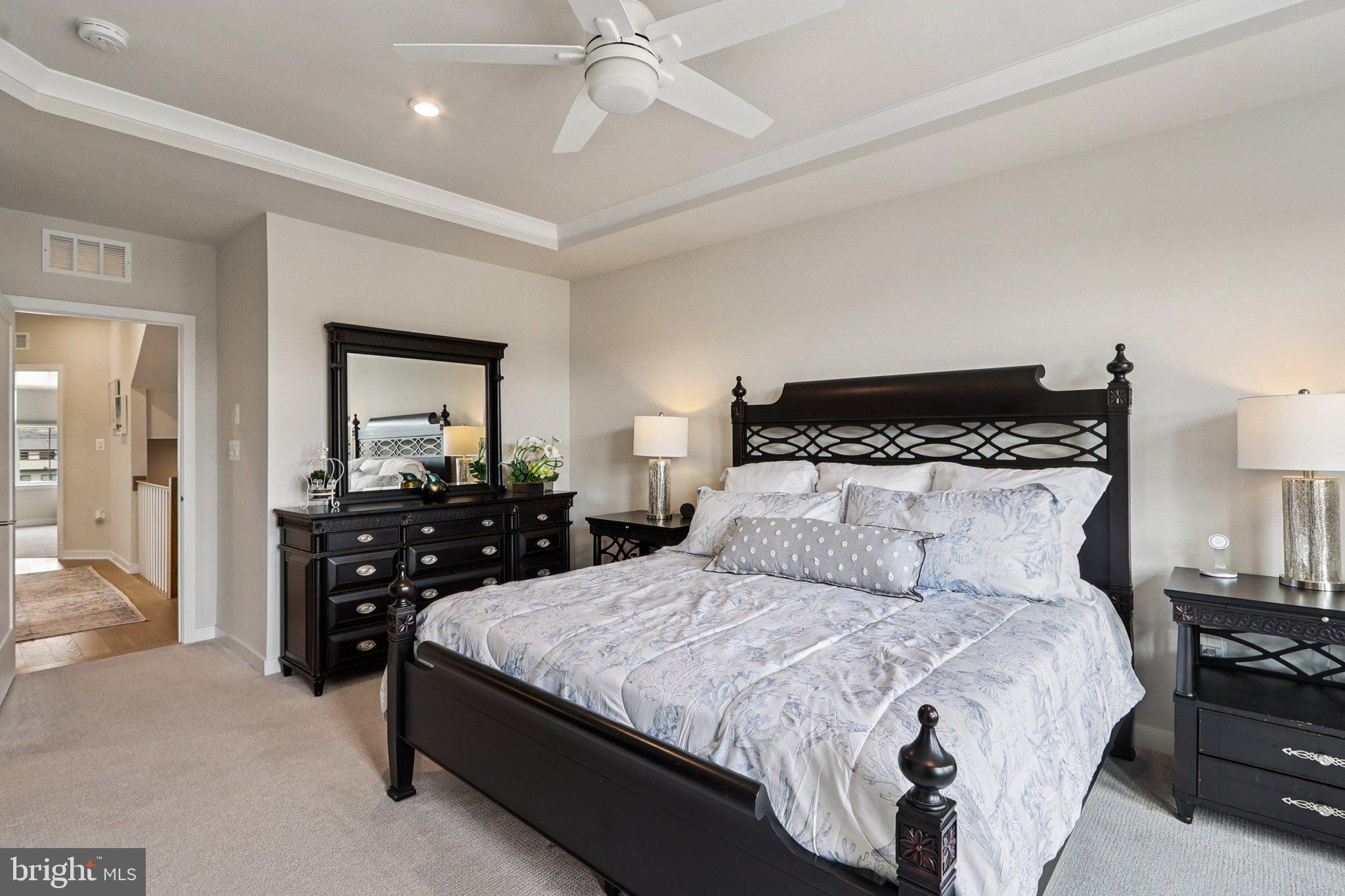 22381 Roanoke Rise Terrace Ashburn, VA 20148 - Photo 29 of 69 a bedroom with a bed and a dresser