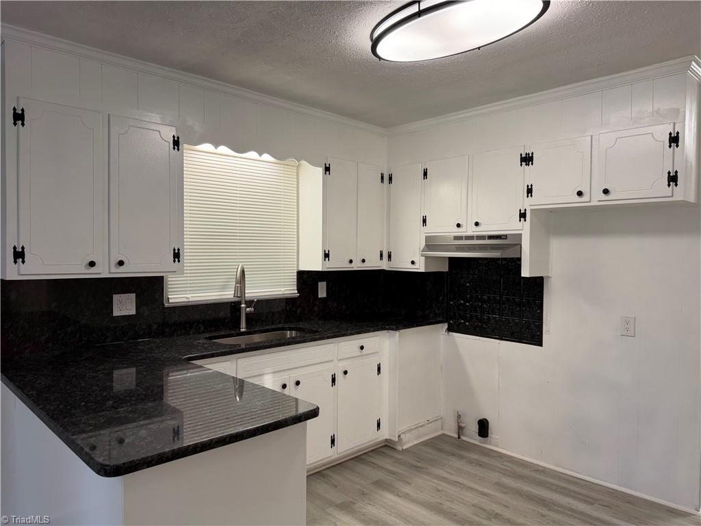 2387 Ashley Loop Reidsville, NC 27320 - Photo 18 of 21 Closer view of the granite countertops and cabinets. Stove can be gas or electric…wired for both