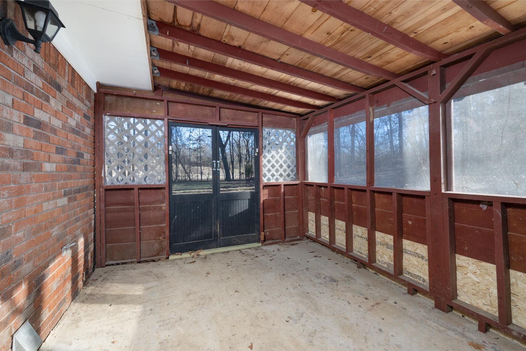 945 Gay Road Burlison, TN 38015 - Photo 27 of 27 a view of an empty room with a balcony