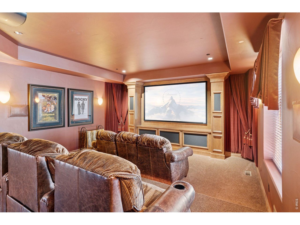 6541 Legend Ridge Trail Niwot, CO 80503 - Photo 33 of 45 a bedroom with two beds and a large window