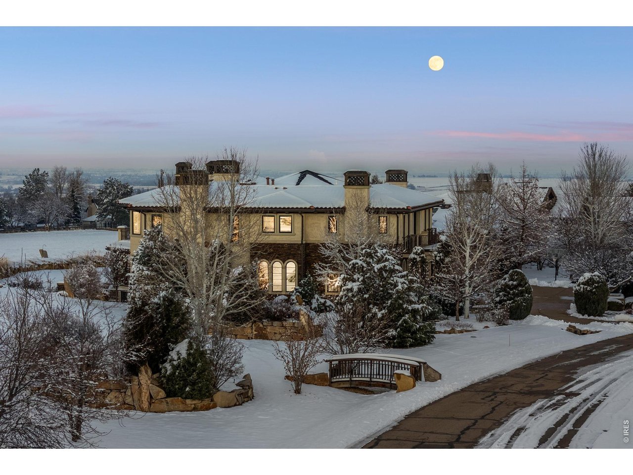6541 Legend Ridge Trail Niwot, CO 80503 - Photo 39 of 45 a view of multiple houses with a yard