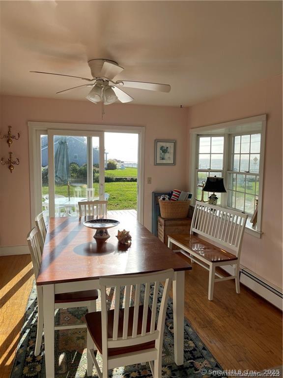 1 Fenwood Drive Old Saybrook, CT 06475 - Photo 6 of 15 a view of a dining room with furniture window and outside view