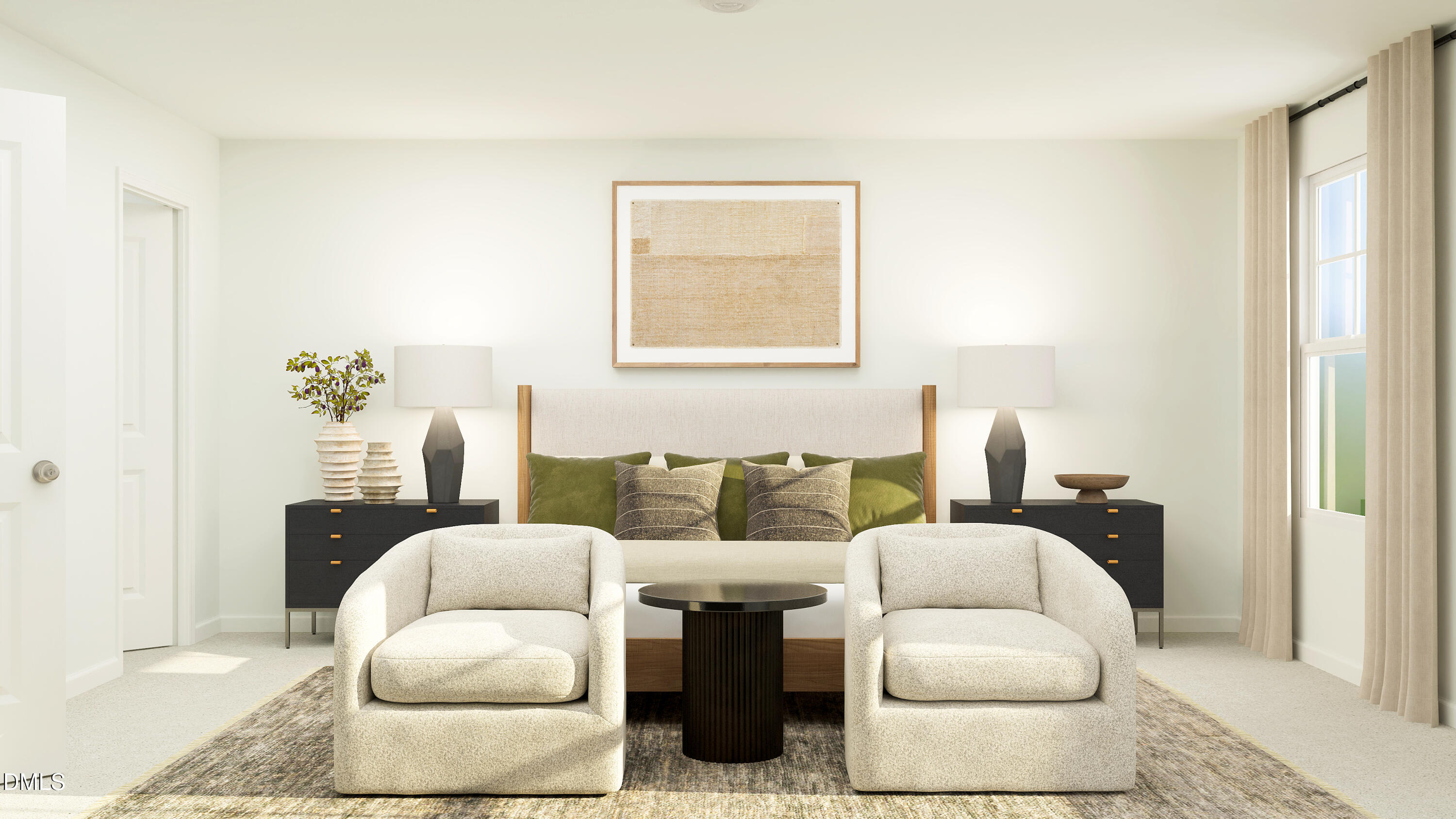 192 Redford Pl Drive Rolesville, NC 27571 - Photo 19 of 24 a living room with furniture and a potted plant