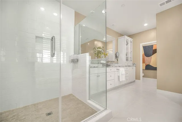 a view of a hallway with front door