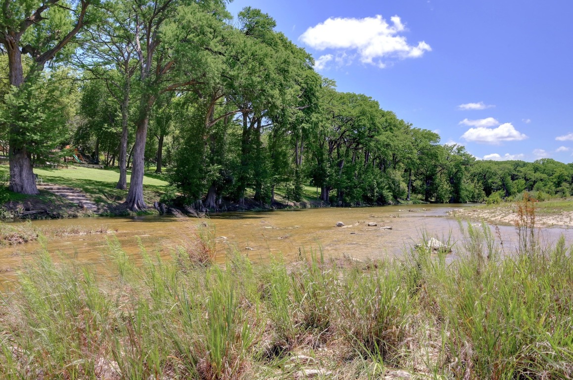 1020 River Road Wimberley, TX 78676 - Photo 8 of 40 a view of backyard with green space