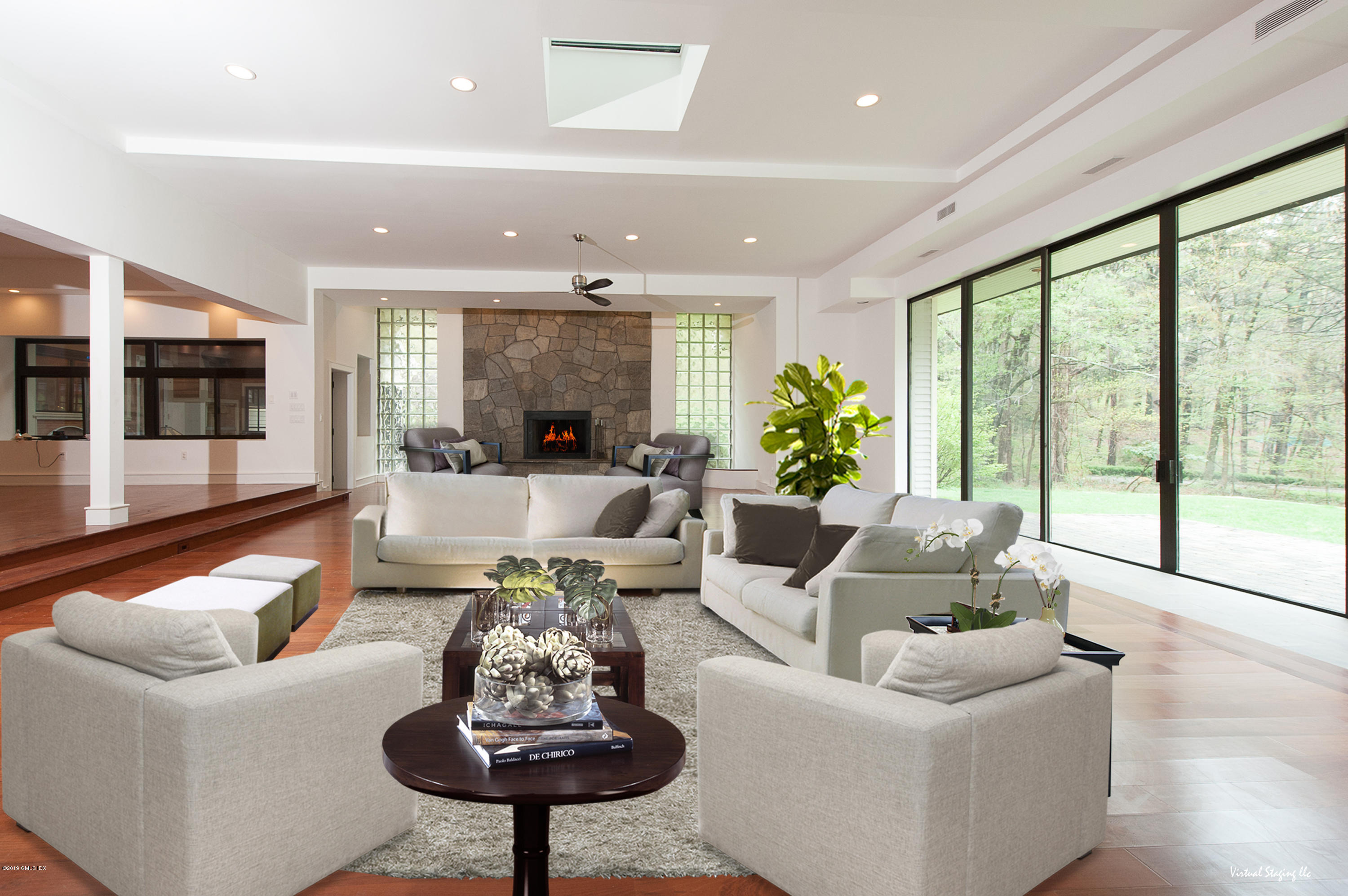 17 Heronvue Road Greenwich, CT 06831 - Photo 6 of 31 a living room with furniture and a large window