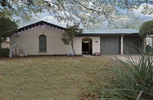 a house with a outdoor space