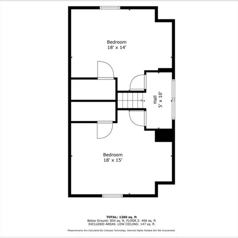 a picture of a bench in a small window