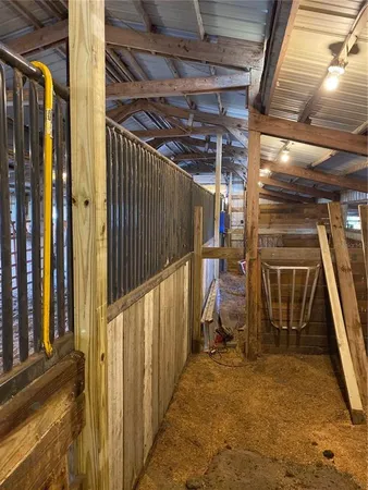 a view of storage and utility room