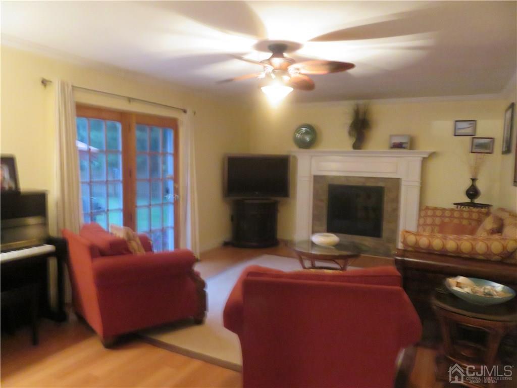 54 Fairfield Road Princeton, NJ 08540 - Photo 5 of 22 a living room with furniture and a fireplace