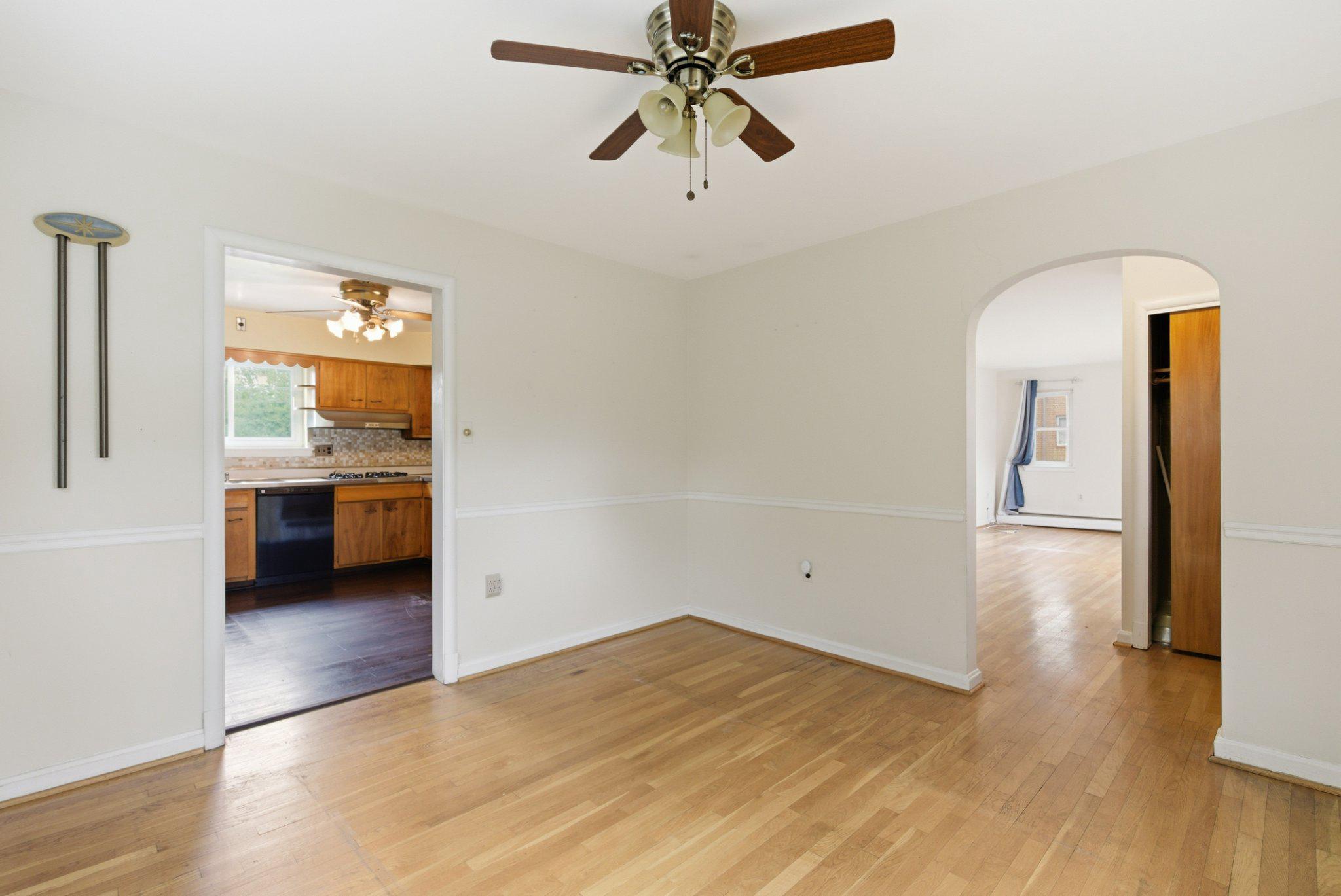 1110 Chillum Manor Road Hyattsville, MD 20783 - Photo 7 of 30 Dining area adjacent to kitchen..
