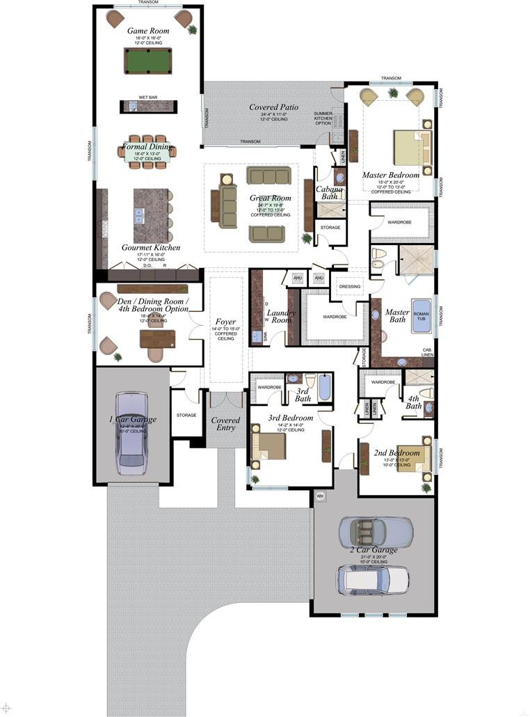 9269 Biaggio Road Boca Raton, FL 33496 - Photo 56 of 57 Boca Bridges Murano Floor Plan