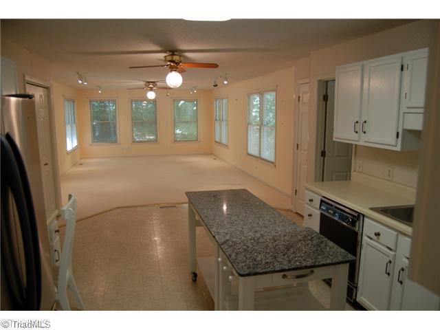 7600 Wallingford Road Greensboro, NC 27409 - Photo 8 of 14 Kitchen. The kitchen, breakfast room and great room are all open to each other!