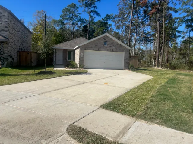 a view of outdoor space and yard