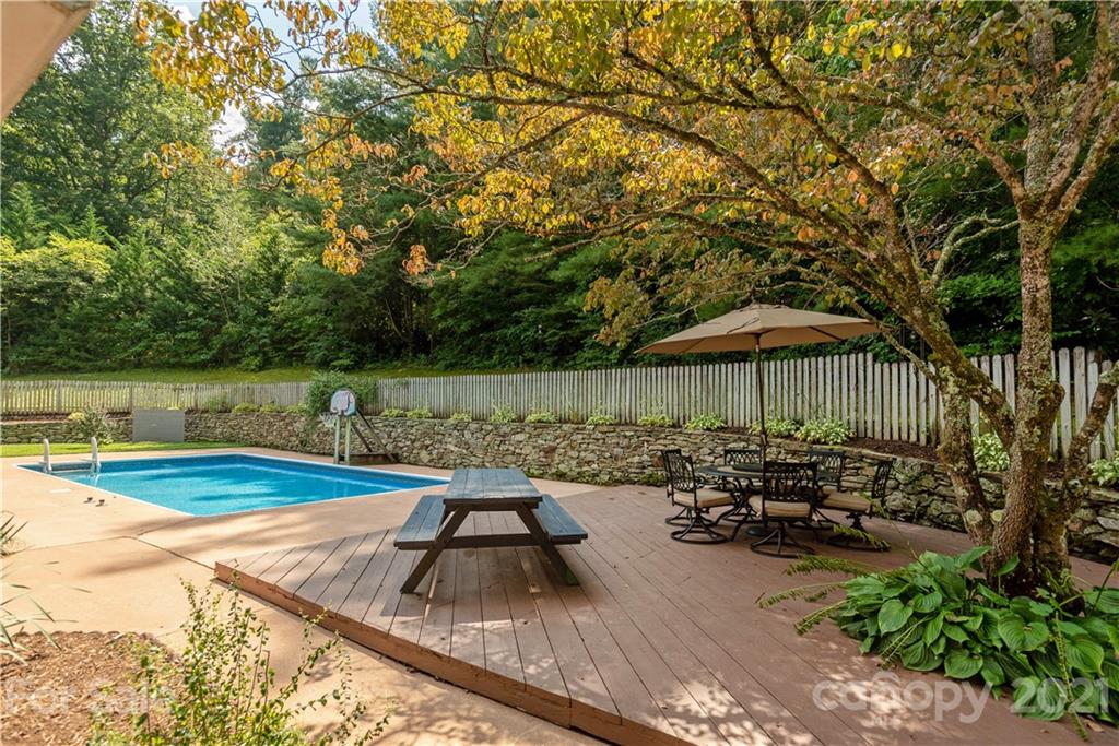 160 Cold Springs Road Hendersonville, NC 28792 - Photo 23 of 26 a view of a swimming pool with a patio