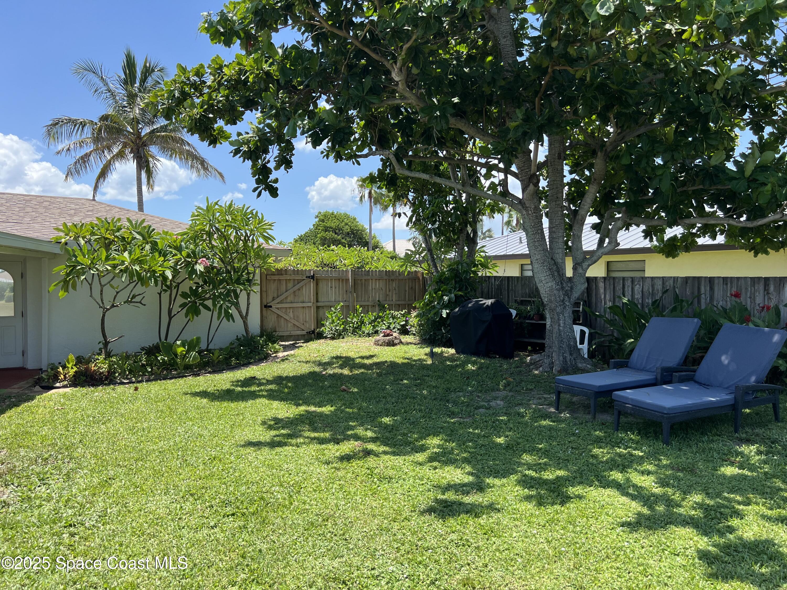 1905 Redwood Avenue Melbourne Beach, FL 32951 - Photo 15 of 15 a view of a garden with a tree
