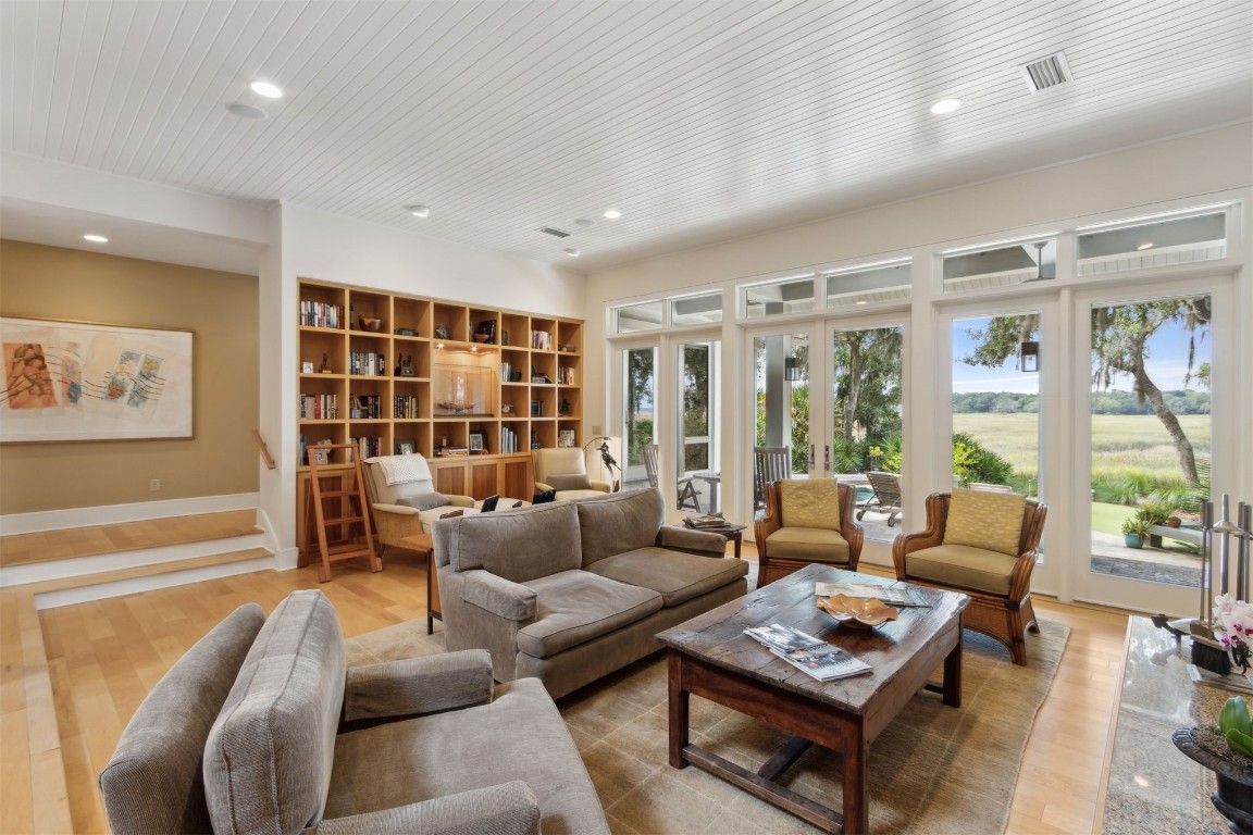 10 Sea Marsh Road Amelia Island, FL 32034 - Photo 9 of 78 a living room with furniture and a large window