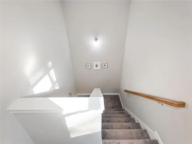 a view of entryway and hall