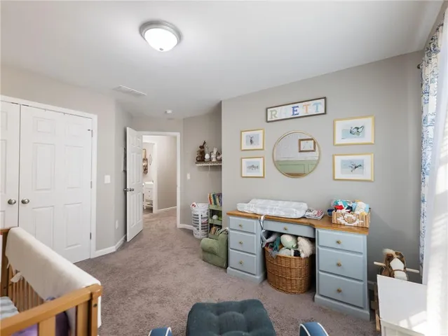 a room with storage and utility