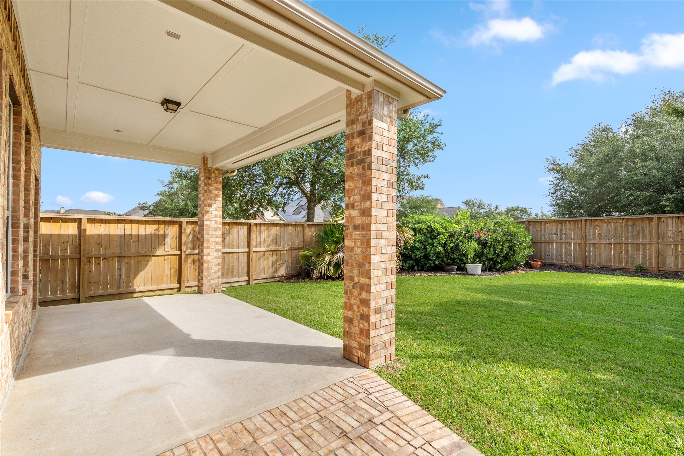 517 West Fork Webster, TX 77598 - Photo 24 of 28 a view of a backyard