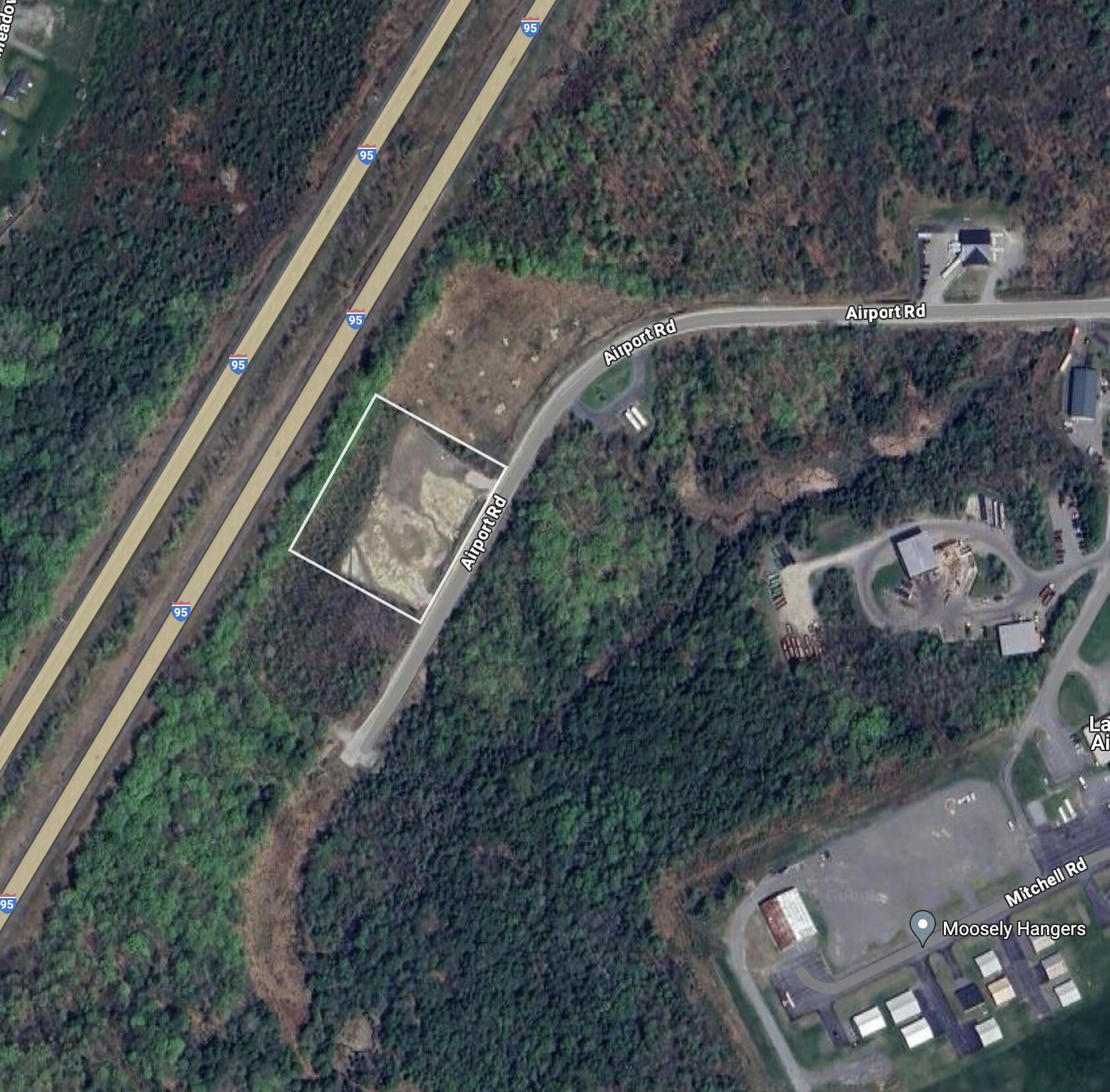 125 Airport Road Waterville, ME 04901 - Photo 13 of 14 125 Airport Rd Aerial Map - 3