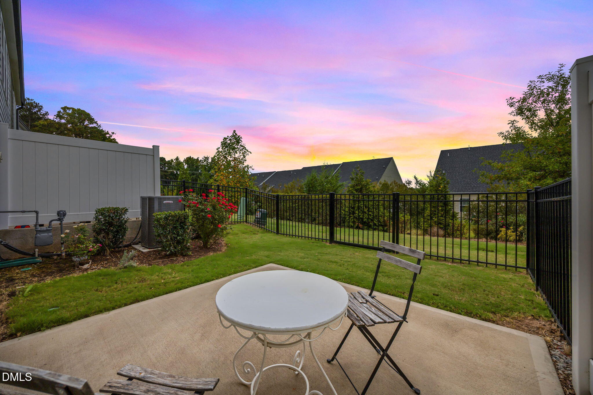 1019 Sycaten Street Durham, NC 27703 - Photo 28 of 30 Backyard Patio- Twilight