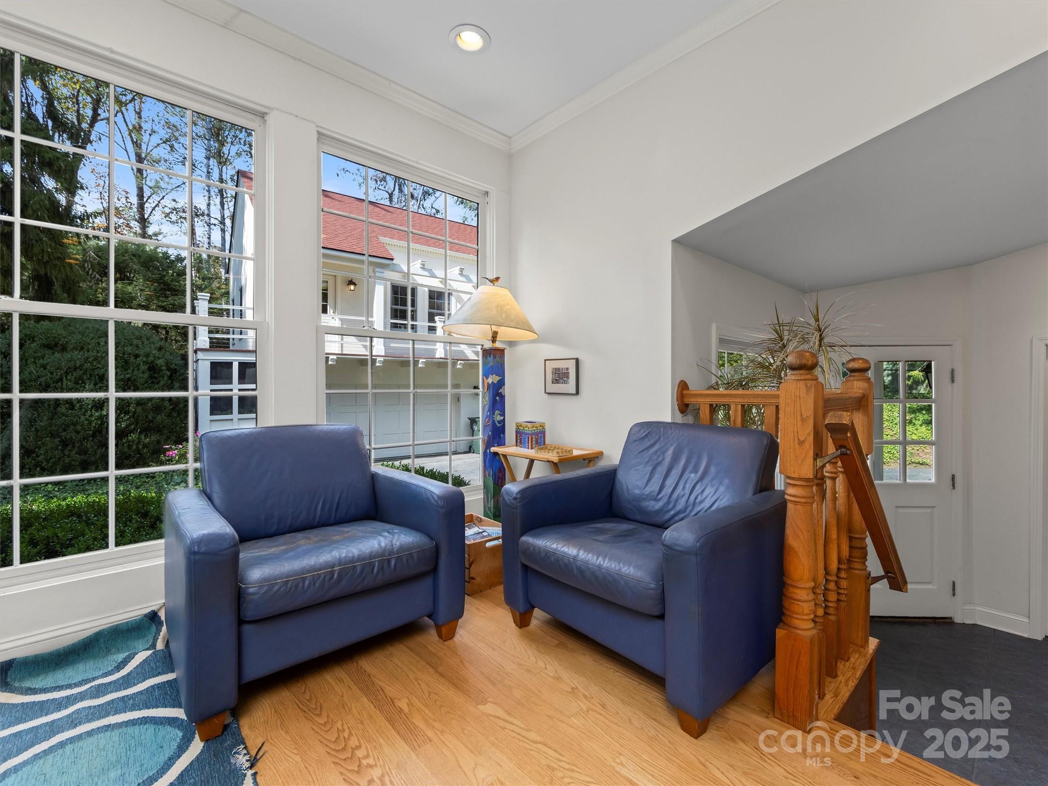 7 Park Road Asheville, NC 28803 - Photo 19 of 48 a living room with furniture and a window