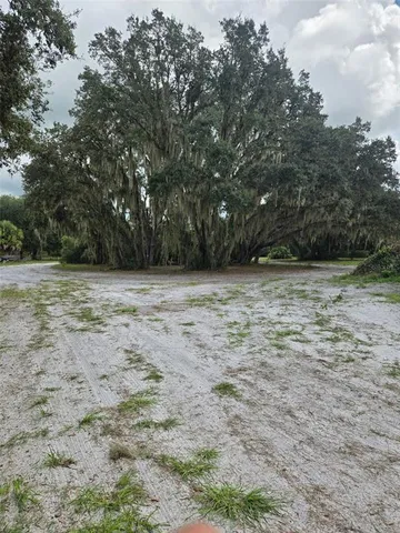 a view of a green field