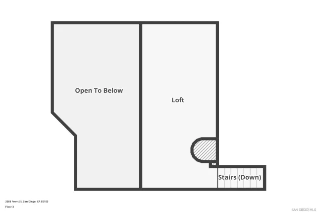 $749,999 | 3568 Front Street, Unit D, San Diego, CA 92103