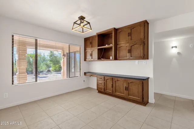 a view of empty room