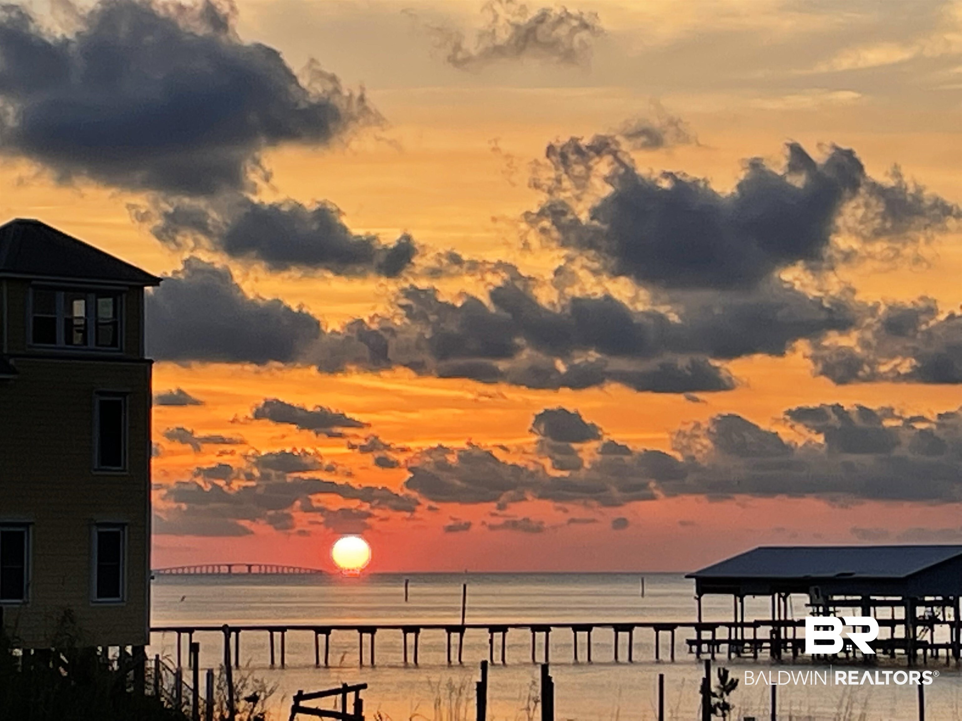 622 Boykin Court North Gulf Shores, AL 36542 - Photo 41 of 44 SUNSET VIEW FROM HOME