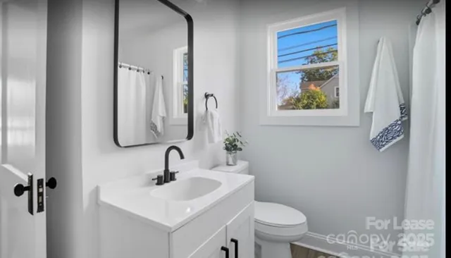 a bathroom with a sink and a toilet