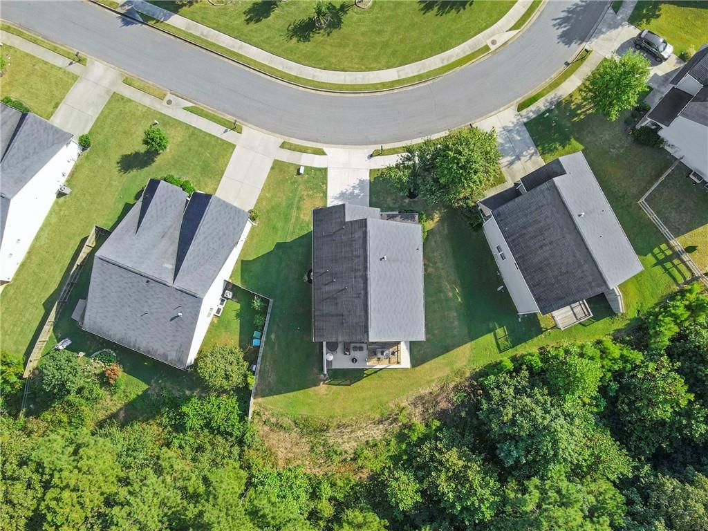 511 Autumn Echo Canton, GA 30114 - Photo 42 of 45 an aerial view of a house