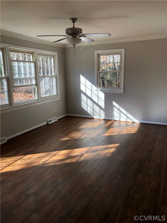 11636 River Road Chesterfield, VA 23838 - Photo 15 of 50 a view of an empty room with wooden floor and a window