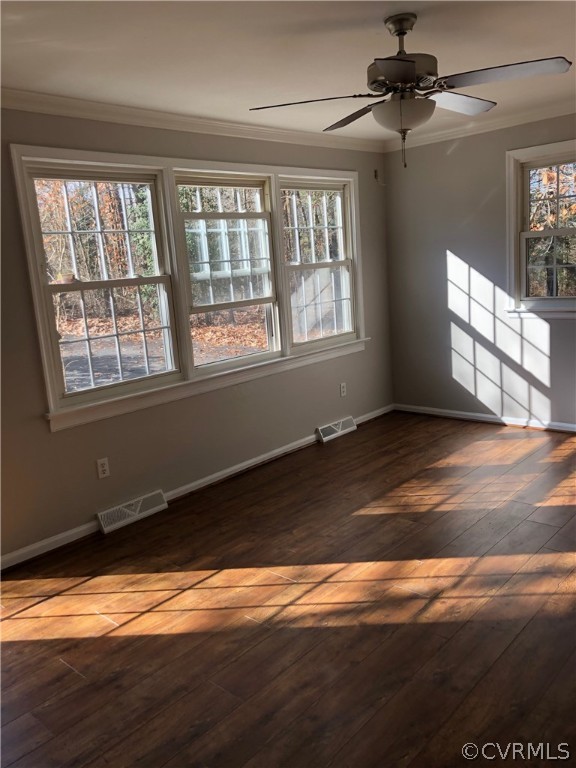 11636 River Road Chesterfield, VA 23838 - Photo 16 of 50 a view of an empty room with wooden floor and a window