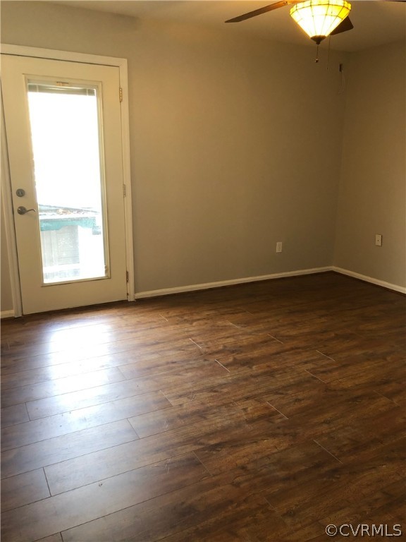 11636 River Road Chesterfield, VA 23838 - Photo 27 of 50 a view of an empty room with wooden floor and a window