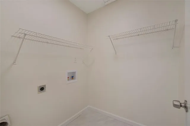 a view of a small space