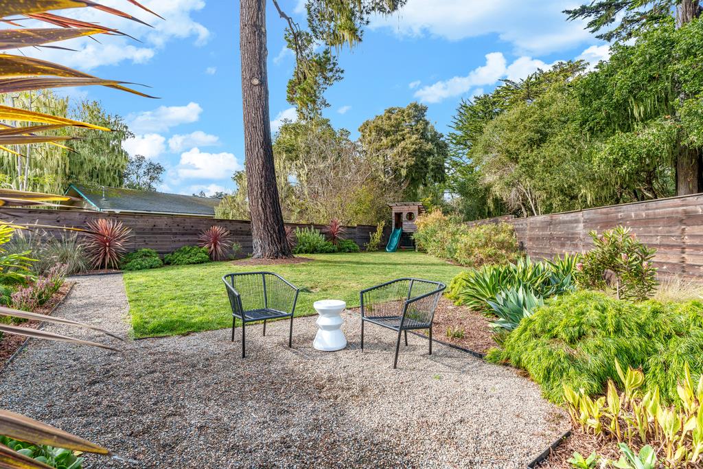 51 Asta Drive La Selva Beach, CA 95076 - Photo 39 of 43 a view of a bench in the garden